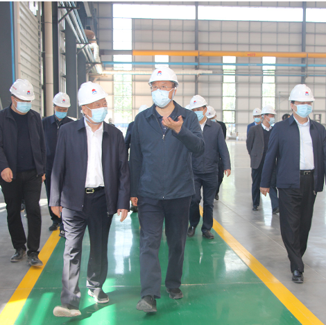 河南省人大常委會副主任、黨組副書記馬懿到公司參觀指導(dǎo)