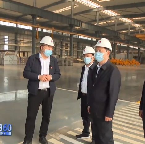 河南省委常委、鄭州市委書記安偉到公司參觀指導(dǎo)