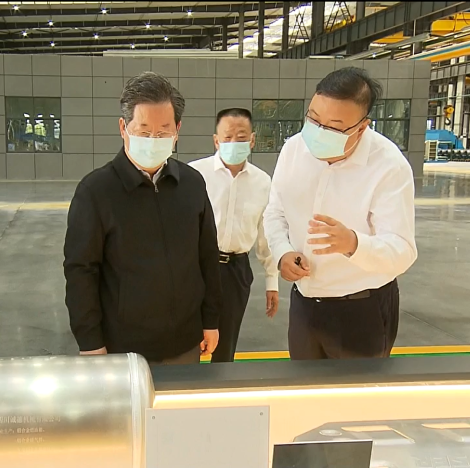 河南省委書記樓陽生到公司參觀指導(dǎo)