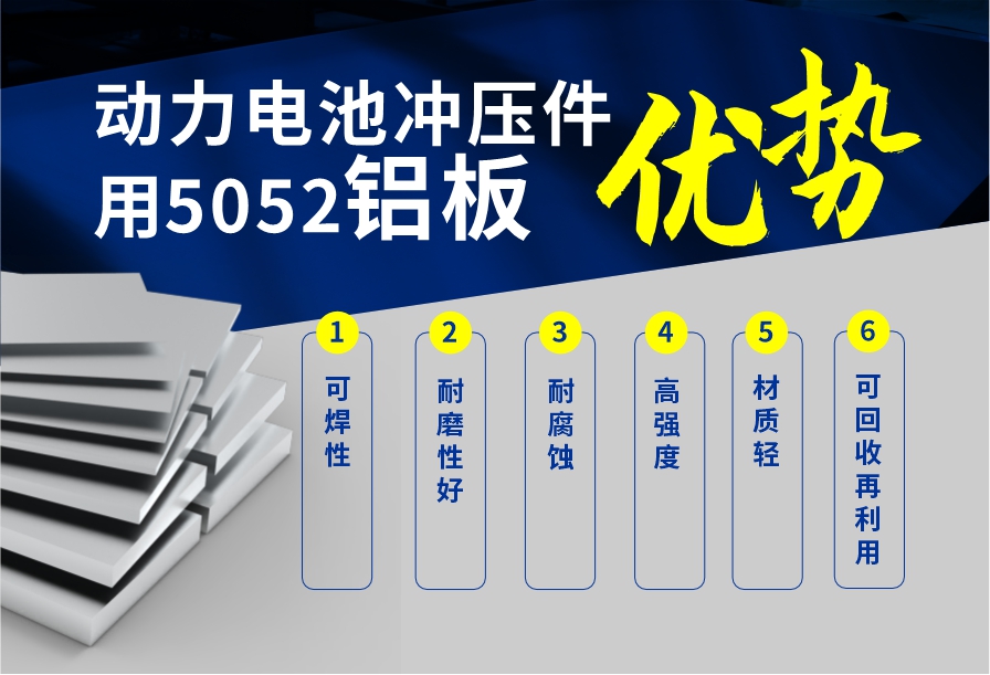 動(dòng)力電池沖壓件用5052鋁板_電池板鋁合金_廠家直銷_可定制_可試樣